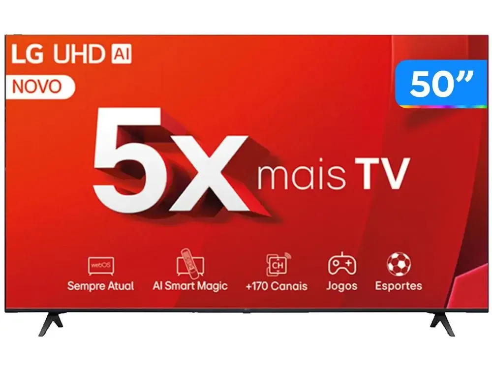 Smart Tv 4k 50  Lg Uhd 5 - Aliexpress (Magalu)